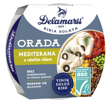 Naložite sliko v pregledovalnik galerije, ORADA MEDITERANA Z RDEČIM RIŽEM 170 g