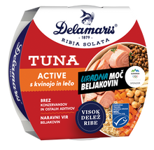 Naložite sliko v pregledovalnik galerije, TUNA ACTIVE S KVINOJO IN LEČO 170 g
