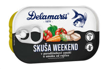 Naložite sliko v pregledovalnik galerije, Delamaris WEEKEND skuša z zelenjavo 125g