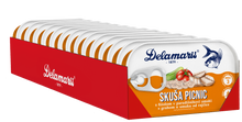 Naložite sliko v pregledovalnik galerije, Delamaris PICNIC skuša z zelenjavo 125g