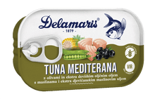 Naložite sliko v pregledovalnik galerije, Delamaris tuna MEDITERANA 105g