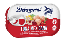 Naložite sliko v pregledovalnik galerije, Delamaris tuna MEXICANA 125g