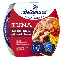 Naložite sliko v pregledovalnik galerije, TUNA MEXICANA S FIŽOLOM IN KORUZO 170 g
