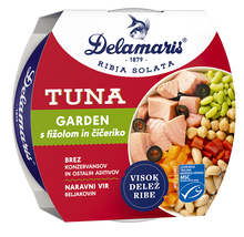 Naložite sliko v pregledovalnik galerije, TUNA GARDEN S FIŽOLOM IN ČIČERIKO 170 g
