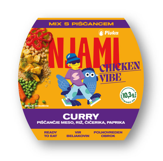 Njami piščančji mix CURRY