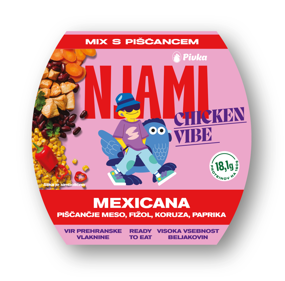 Njami piščančji mix Mexicana