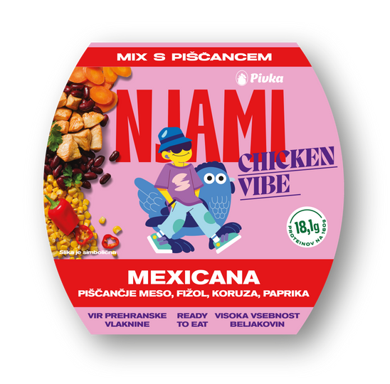 Njami piščančji mix Mexicana