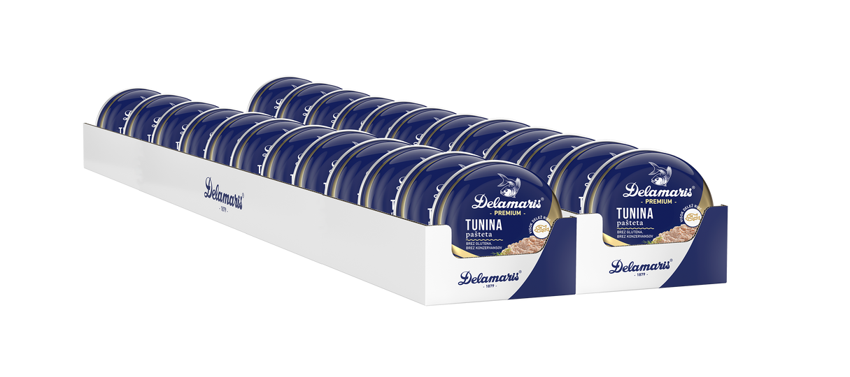 Delamaris TUNINA PAŠTETA PREMIUM MULTIPACK 24 x 95g