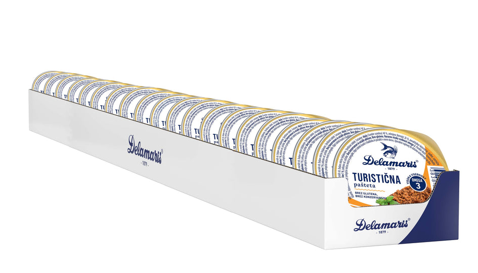 Delamaris TURISTIČNA PAŠTETA MULTIPACK 20 x 50g