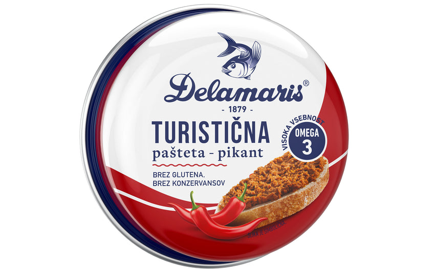 Delamaris TURISTIČNA PAŠTETA PIKANT 95g