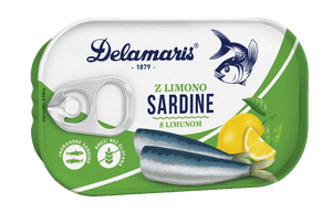 Delamaris sardine Z LIMONO 90g