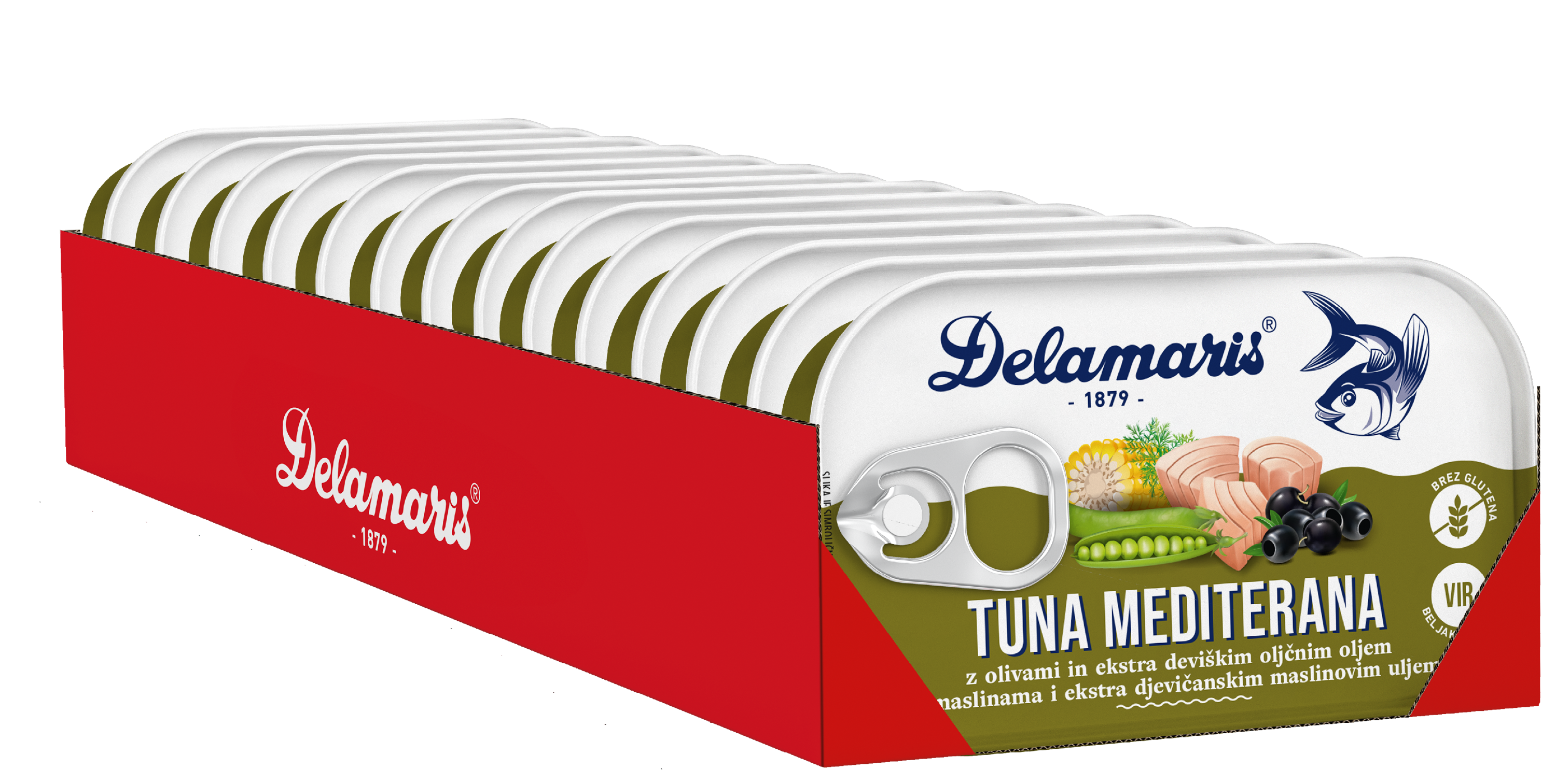Delamaris tuna MEDITERANA MULTIPACK 14 x 105g
