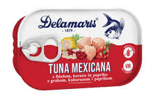 Naložite sliko v pregledovalnik galerije, Delamaris tuna MEXICANA 125g
