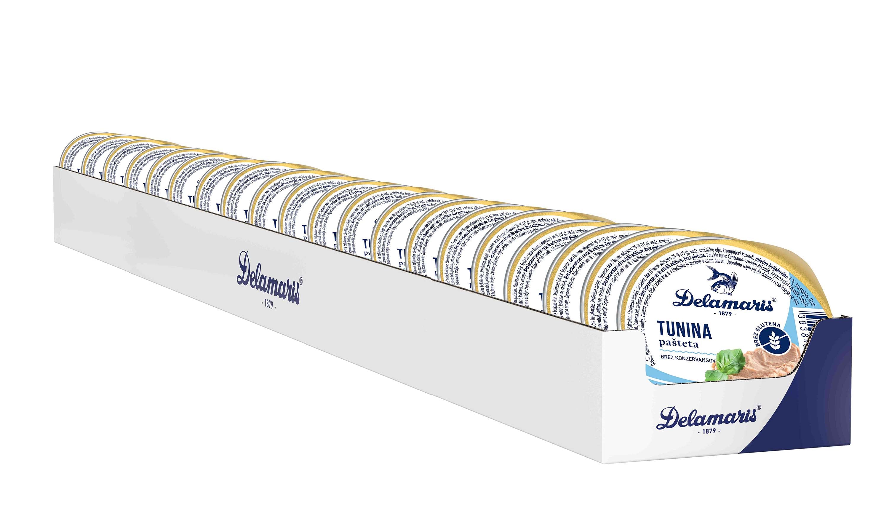 Delamaris TUNINA PAŠTETA CLASSIC MULTIPACK 20 x 50g